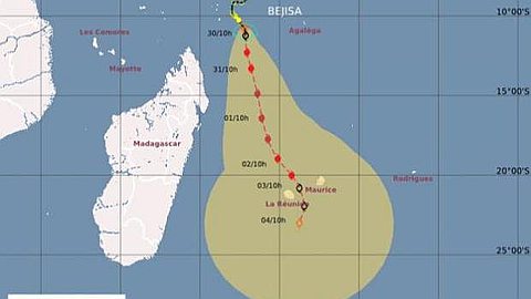 Weather: at Mauritius Will Alert 1 Tomorrow