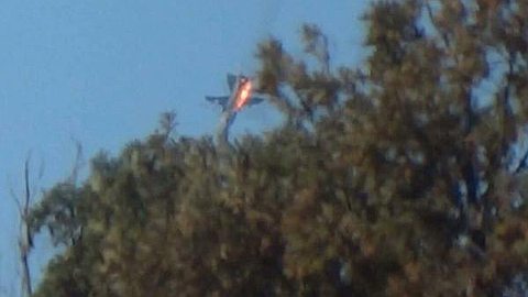 Russian Warplane Downed; Turkey Says Aircraft Violated Airspace Near Border