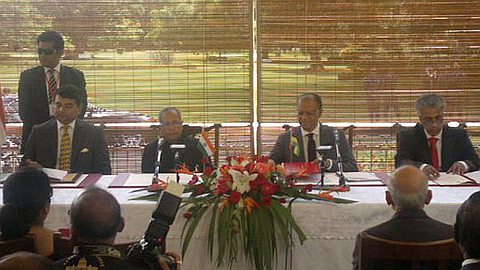 Pranab Mukherjee: India Ready to Assist Mauritius in the Field of Security