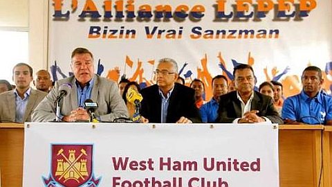Projet de l’Alliance Lepep: le Manager de West Ham à Maurice pour Créer une Académie de Foot