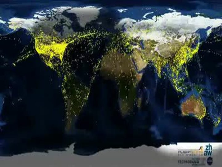 Video of the Day: World Airline Traffic ...