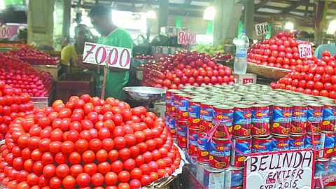 470 Tonnes of Imported Vegetables