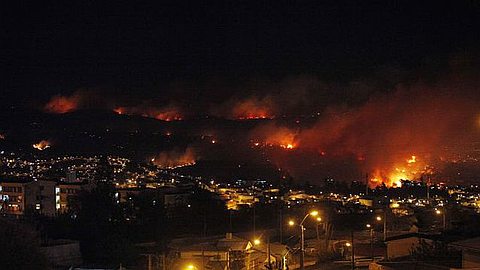 Raging Fire In Chile Claims At Least 12 Lives, Destroys Hundreds Of Homes