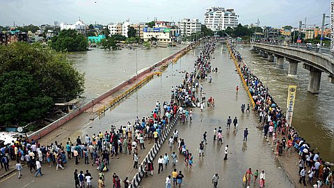 Relief Effort Underway for Flood-Ravaged Chennai in India