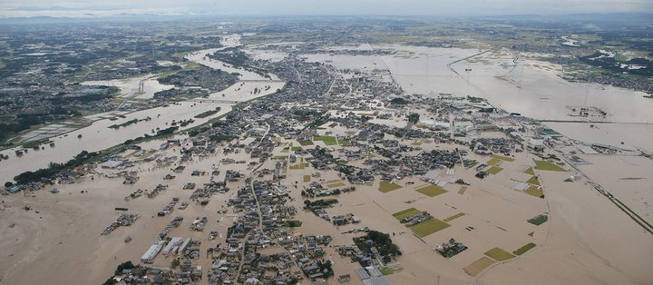 Floods Leave 3 Dead, 23 Missing After Record Japan