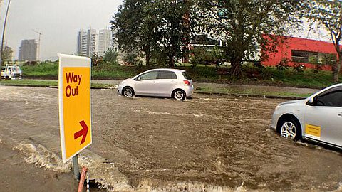 Floods and Heavy Rain Across the Island