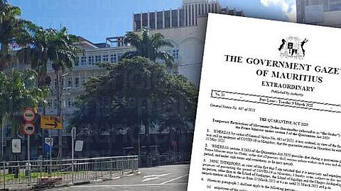 Confinement national : les contrevenants seront passibles d’une amende pouvant aller jusqu’à Rs 500 000