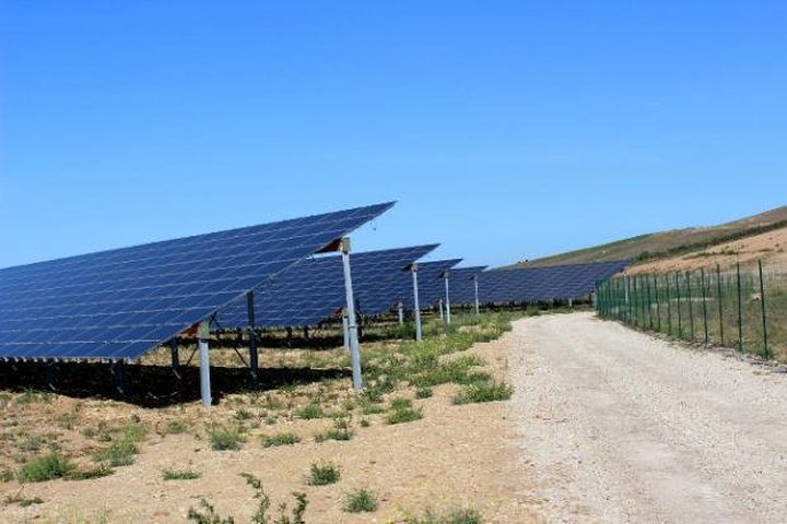 First Solar Farm in Balaclava