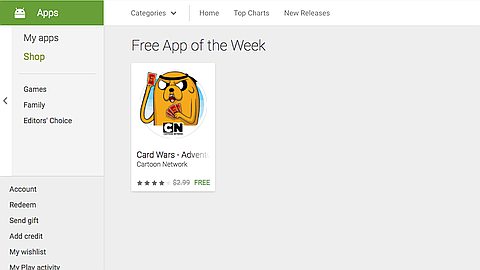 Get a new Android app for free on Google Play every week