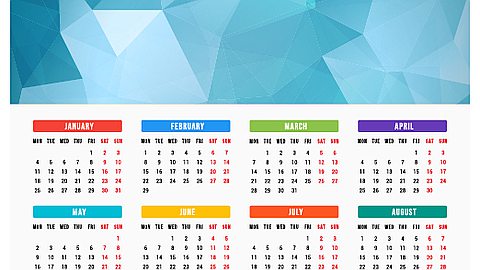 The List of Public Holidays in 2016