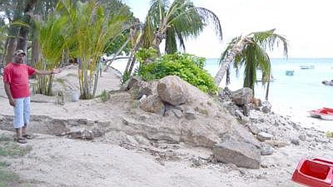 Trou aux Biches: Extensive Damage after Recent Rain, Confirm Fears of Inhabitants