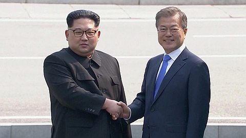 Korean leaders aim for end of war, 'complete denuclearization' after historic summit